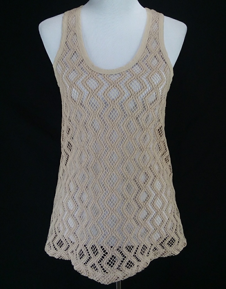 Banana Republic Tank Top Size Small Tan Summer Top